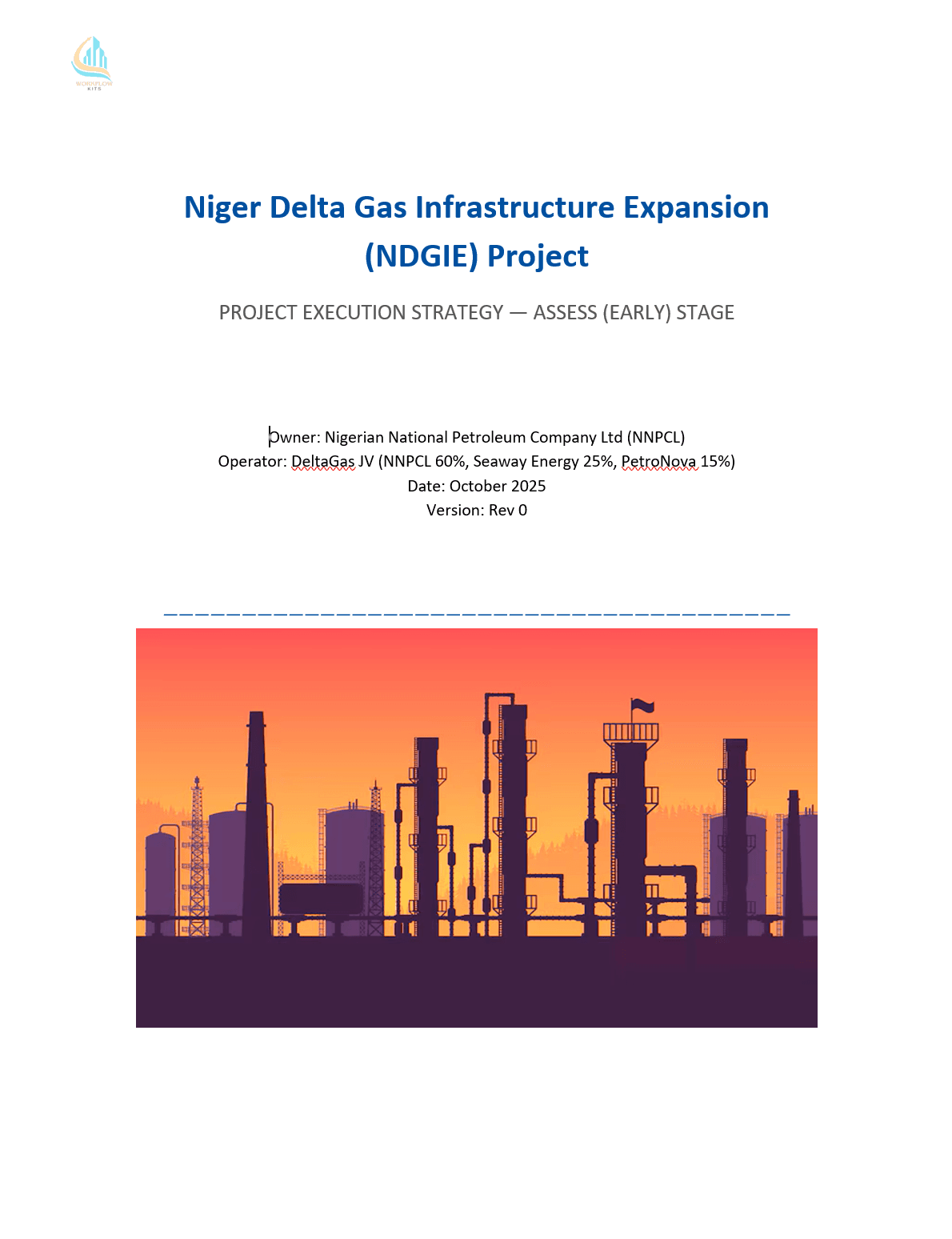 PROJECT EXECUTION STRATEGY — ASSESS (EARLY) STAGE for Niger Delta Gas Infrastructure Expansion (NDGIE) Project (PDF)